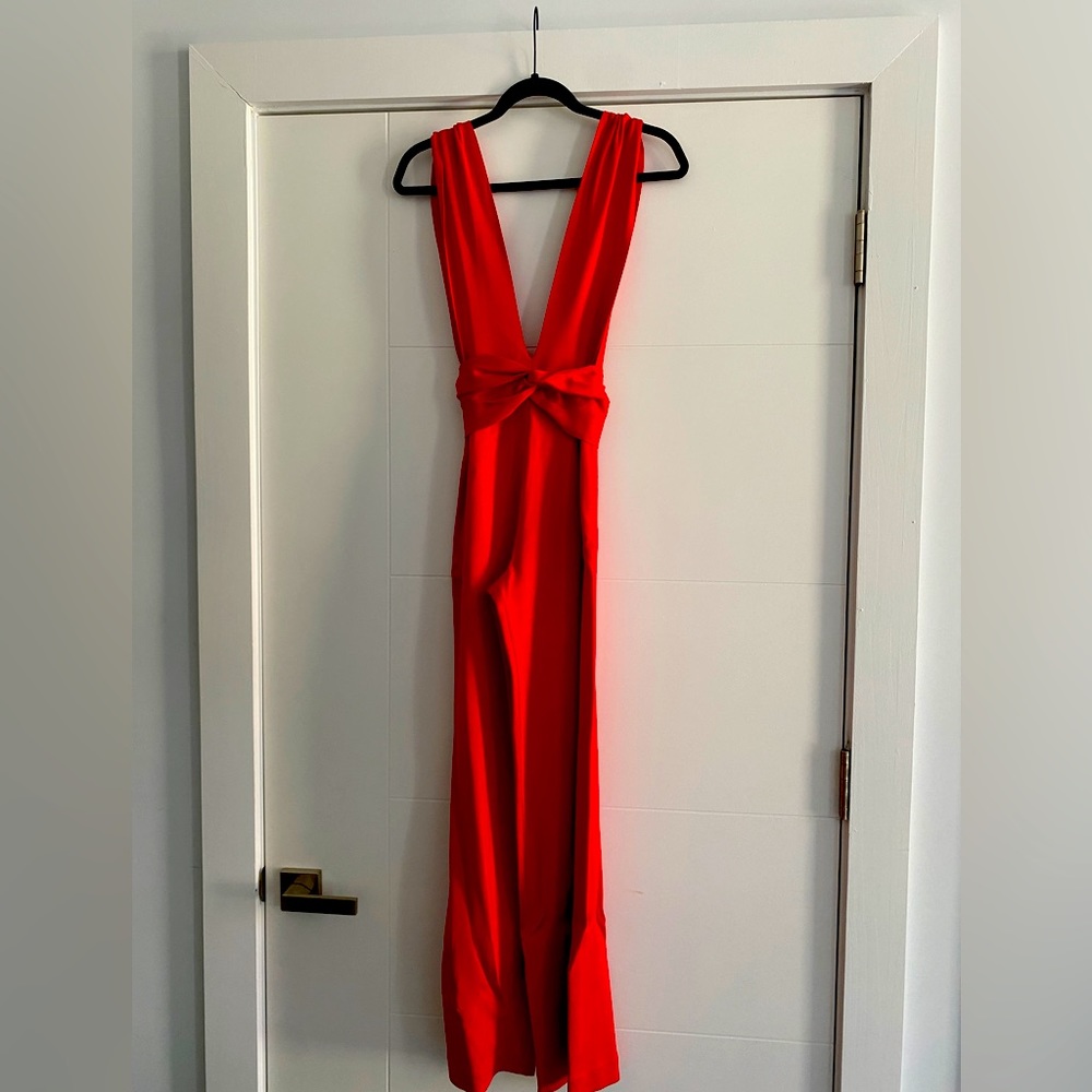 House Of CB Red Jumpsuit